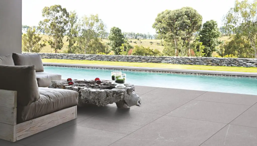 porcelain tile flooring outside